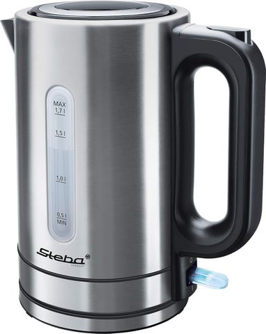 Bình Siêu Tốc Steba WK20 - Ấm Đun Nước Thế Hệ Mới, Chất Liệu Thép Không Gỉ, Nhiệt Độ Linh Hoạt 50-100 Độ C, Thiết Kế Sang Trọng