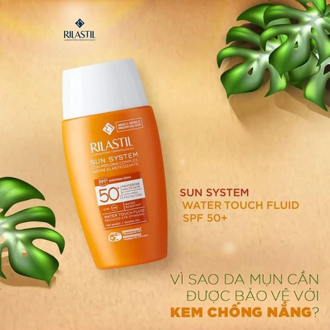 Kem Chống Nắng Rilastil Water Touch Crema Matt SPF50+ 50ml