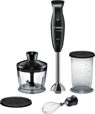 Máy Xay Cầm Tay Bosch MSM2650B - Đa Chức Năng Xay Thịt, Rau, Đá, Đánh Trứng, Cho Bé - Thiết Kế Gọn Nhẹ, Chính Hãng Đức