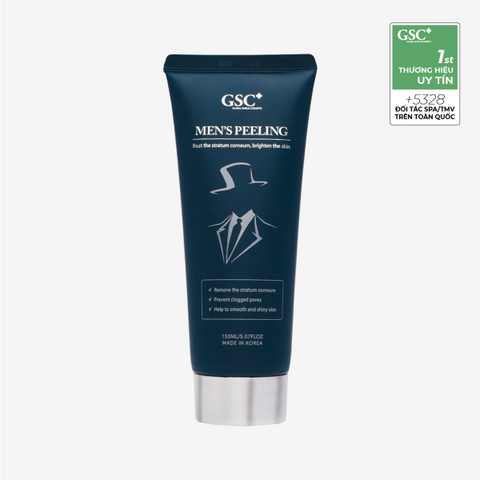 Kem Tẩy Da Chết GSC+ Dành Cho Nam 150ml - Sáng Da, Tẩy Tế Bào Chết Tự Nhiên, Dưỡng Ẩm Da Mềm Mại