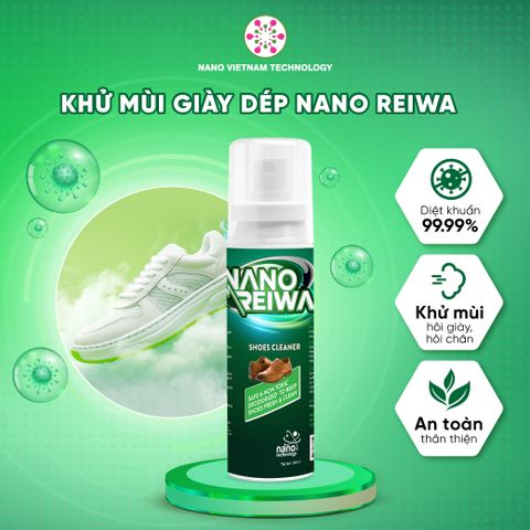 Chai Xịt Nano Bạc Khử Mùi Hôi Giày, Hôi chân, Kháng khuẩn, Diệt nấm