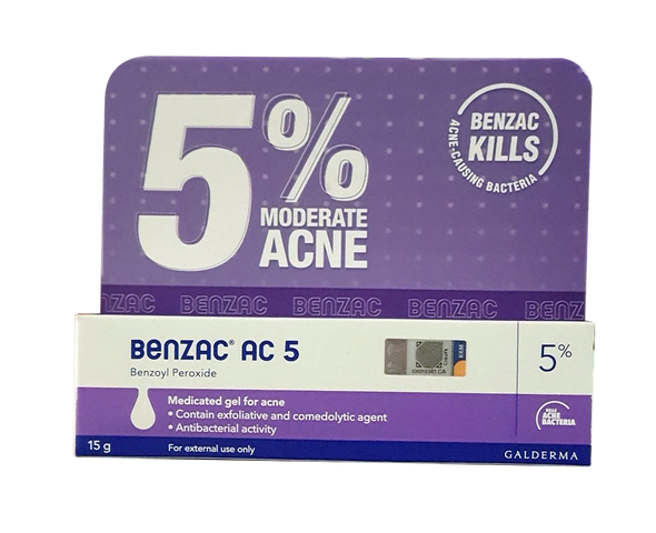 Kem hỗ trợ giảm mụn Galderma Benzac