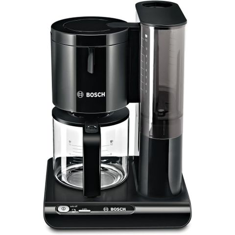 Máy pha cà phê Bosch TKA8013 - 10-15 tách, thiết kế sang trọng, cảm biến hương thơm, hệ thống sưởi ấm kép, tiện lợi cho không gian bếp hoặc văn phòng