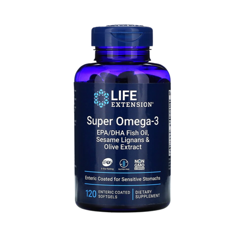 Viên Uống Super Omega3 Life Extension Hỗ Trợ Tim Mạch Và Não Bộ