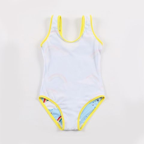 Đồ Bơi Bé Gái Sát Nách Họa Tiết Hoa - Áo Tắm Monokini Chống Nước Cho Mùa Hè, Đi Biển, Bơi Lội, Chất Liệu Mềm Mại