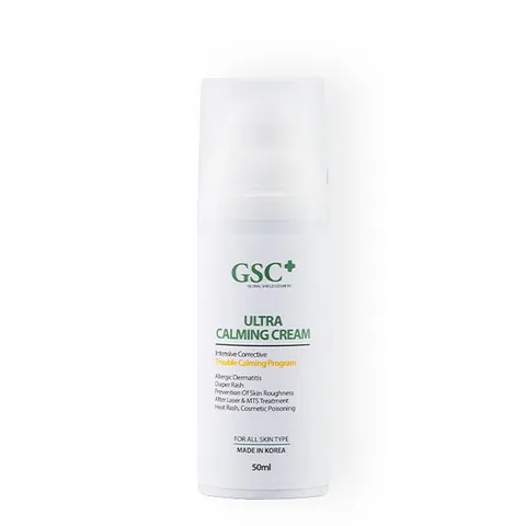 Kem Dưỡng Phục Hồi Da GSC+ Ultra Calming Cream 50ml - Chiết Xuất Cúc La Mã và Dầu Argan, Giảm Kích Ứng và Tái Tạo Da  Mềm Mịn