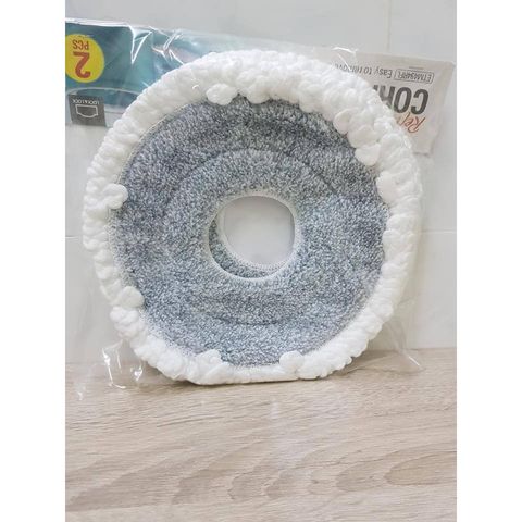 Bông Lau Thay Thế Lock&Lock ETM494 - Sợi Microfiber Cao Cấp, Tiết Kiệm Chi Phí Cho Cây Lau Nhà, Dễ Dàng Vệ Sinh Sàn Nhà