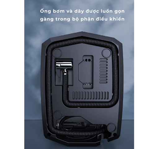 Bơm điện dùng cho lốp xe hơi xe máy xe đạp bóng đá bóng chuyền hàng chính hãng SUITI ST-5002 