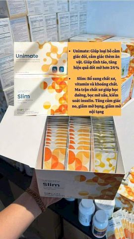 Bộ Giảm Cân 15 Ngày Slim Unimate - Sản Phẩm Tự Nhiên Đốt Mỡ Thừa, Giảm Cân Hiệu Quả từ Unicity