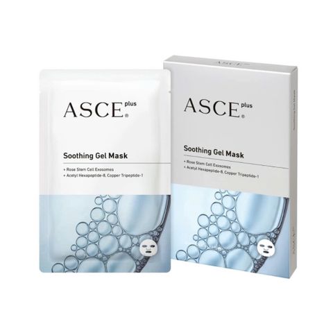 Mặt Nạ ASCE Plus Soothing Gel Mask 38ml - Làm Dịu, Cấp Ẩm Da Nhạy Cảm Với Exosome Tế Bào Gốc Hoa Hồng