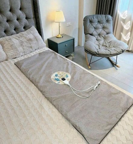 Thảm Gối Đệm Điện Ngải Cứu Massage - Giảm Đau Nhức, Thư Giãn Cơ Thể, Ngủ Ngon - Bảo Hành 6 Tháng