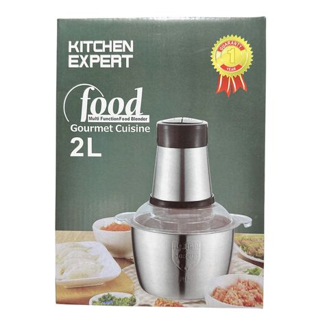 Máy Xay Đa Năng Kitchen Expert 2L - Cối Inox 304 Chống Rỉ, Công Suất 200W, Thiết Kế Nhỏ Gọn, Hiệu Quả Cao, Dễ Vệ Sinh