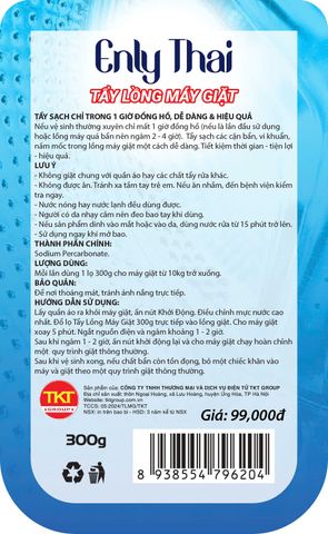 Nước tẩy lồng máy giặt công nghệ Thái Lan