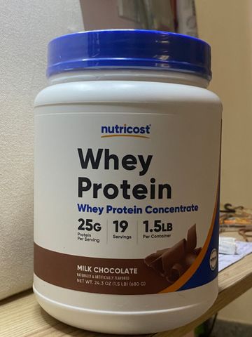 NUTRICOST - WHEY PROTEIN CONCENTRATE (Đạm Protein)- 1.5 Lbs (#700 gr)