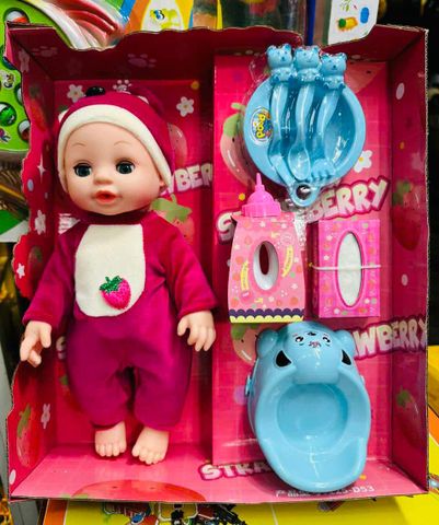 Đồ chơi búp bê gấu dâu 125 Baby Bear