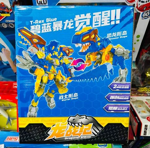 Đồ Chơi Lắp Ghép Biến Hình Robot Khủng Long 3366 606 - Đồ Chơi Giáo Dục Cho Trẻ Em Từ 6 Tuổi, Nhiều Màu Sắc, Phát Triển Tư Duy Sáng Tạo
