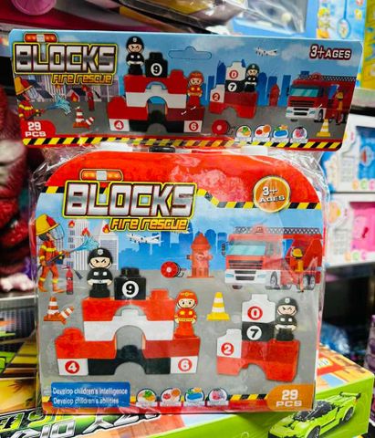 Đồ Chơi Xếp Hình Đội Cứu Hộ 7900 - Bộ Xếp Hình Lego 29 Chi Tiết Chủ Đề Cứu Hỏa, Quà Tặng Thú Vị Cho Trẻ Em