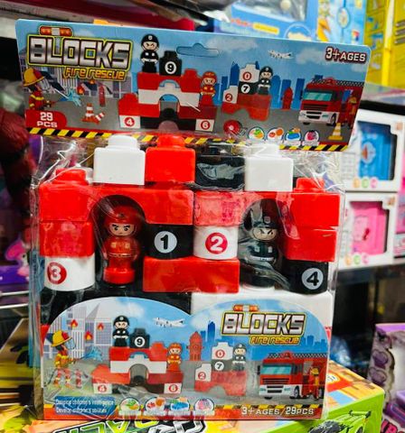 Đồ Chơi Xếp Hình Đội Cứu Hộ 7900 - Bộ Xếp Hình Lego 29 Chi Tiết Chủ Đề Cứu Hỏa, Quà Tặng Thú Vị Cho Trẻ Em