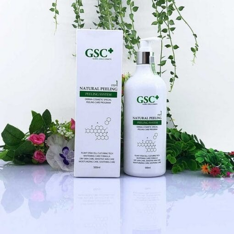 Tẩy Da Chết Toàn Thân GSC+ Perfect Body White Peeling 500ml - Chiết Xuất Tự Nhiên, Làm Sáng Da, Chống Oxy Hóa, Phục Hồi Da Mịn Màng