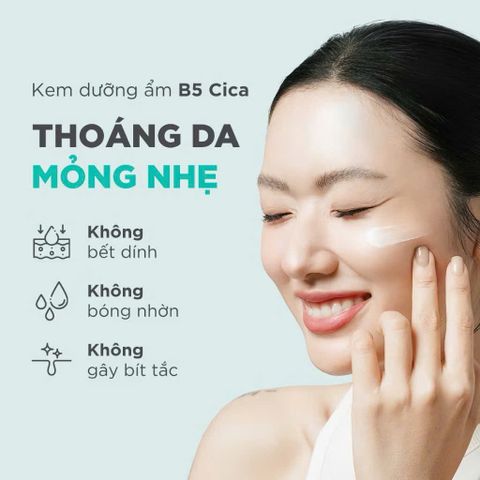 Kem Dưỡng Ẩm Candid B5 Cica 50ml - Phục Hồi Da Nhạy Cảm, Cung Cấp Độ Ẩm Tối Đa, Làm Dịu Da Mụn, Xuất Xứ Hàn Quốc