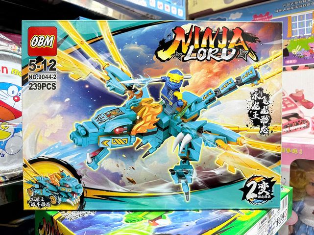 Đồ chơi lắp ráp Ninja Rồng OBM 9044 - Bộ 4 phân loại Lego cho bé - Đồ chơi phát triển tư duy sáng tạo