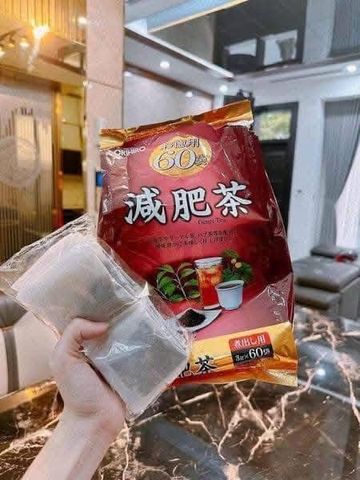 Trà Genpi Orihiro túi lọc hỗ trợ giảm cân, chống oxy hóa (60 túi x 3g)