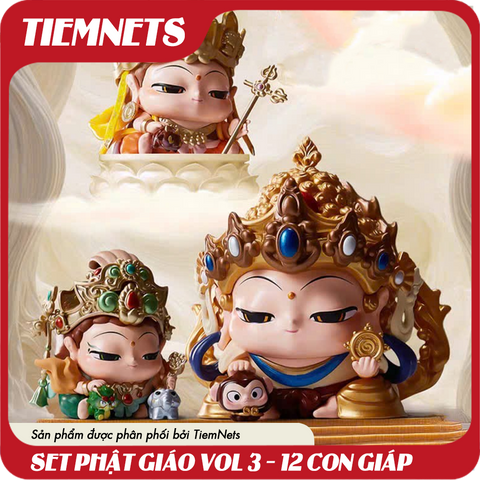 MÔ HÌNH BLIND BOX THẦN PHẬT GIÁO SERIES 3 - LINH VẬT 12 CON GIÁP