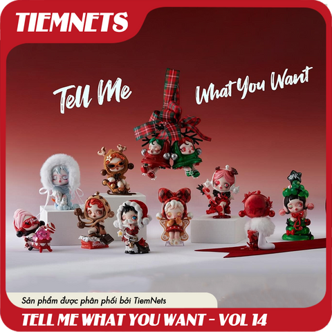 MÔ HÌNH BLIND BOX SKULLPANDA TELL ME WHAT YOU WANT - POPMART