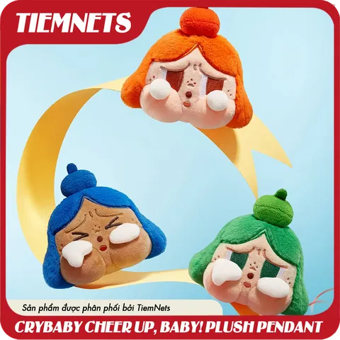Mô Hình Blind Box Crybaby Cheer Up, Baby! Series - Móc Khóa Nhồi Bông Popmart - Quà Tặng Dễ Thương cho Fan Hâm Mộ