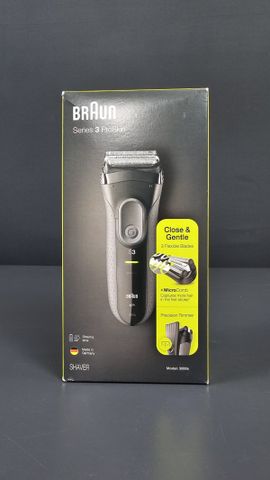 Máy cạo râu Braun Series 3 ProSkin 3000s - Cạo ướt và khô, Tích hợp đầu tỉa chính xác, Sạch sẽ và dễ sử dụng, Made in Germany