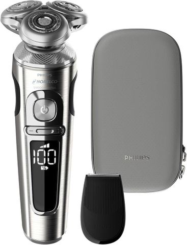 Máy Cạo Râu Philips Norelco Series S9000 Prestige - Công Nghệ Cạo Tiên Tiến & Thiết Kế Sang Trọng, Sản Xuất Tại Hà Lan