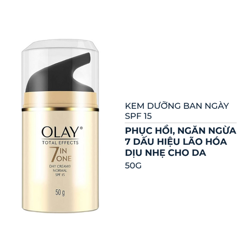 Kem Dưỡng Ẩm Ban Ngày Olay Total Effects Ngăn Ngừa 7 Dấu Hiệu Lão Hóa
