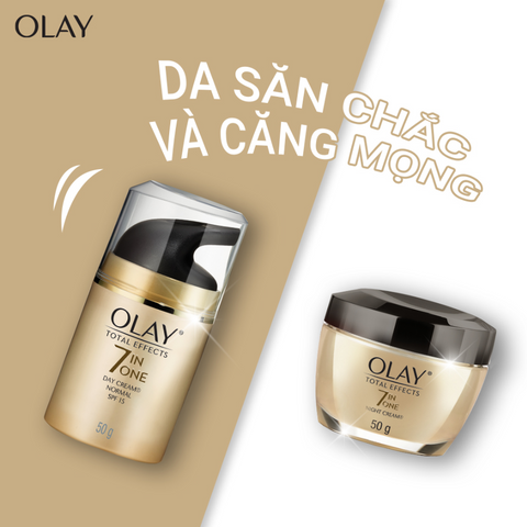 Kem Dưỡng Ẩm Ban Ngày Olay Total Effects Ngăn Ngừa 7 Dấu Hiệu Lão Hóa
