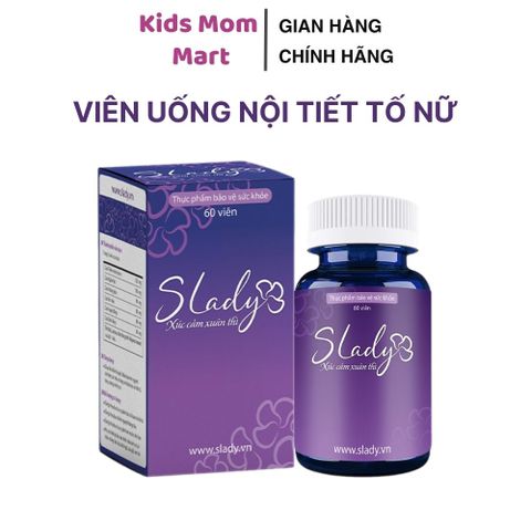 Viên Uống Bổ Sung Nội Tiết Tố Nữ Slady Hộp 60V