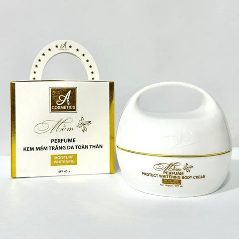 Kem Dưỡng Trắng Da Toàn Thân Mềm A Cosmetics 150g - Kem Body Dưỡng Ẩm, Thẩm Thấu Nhanh, Hương Nước Hoa Quyến Rũ