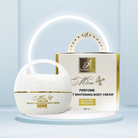 Kem Dưỡng Trắng Da Toàn Thân Mềm A Cosmetics 150g - Kem Body Dưỡng Ẩm, Thẩm Thấu Nhanh, Hương Nước Hoa Quyến Rũ