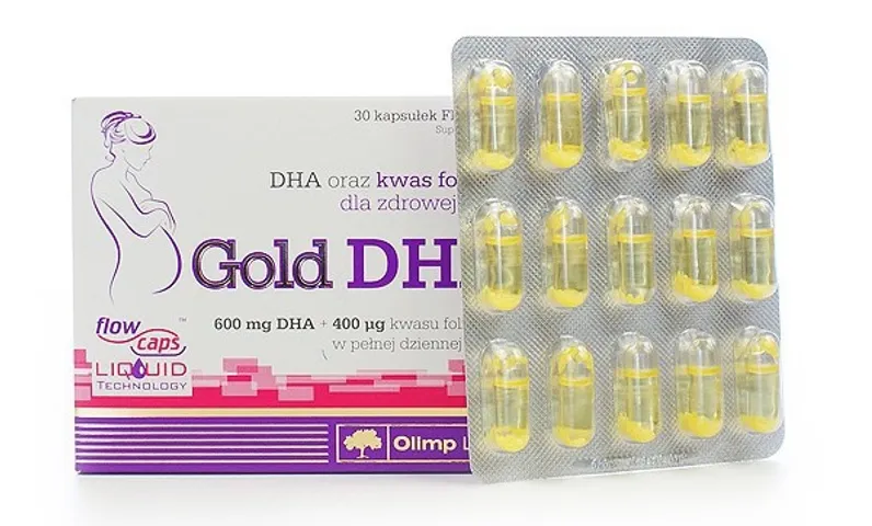 Gold DHA cho bà bầu và sau sinh- Thực phẩm bảo vệ sức khỏe Cho Bà Bầu