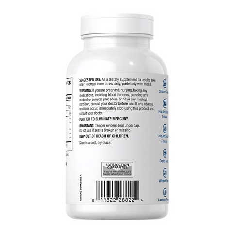 Dầu Cá Vị Chanh Tự Nhiên Rite Aid Fish Oil 1000mg (175 Viên)
