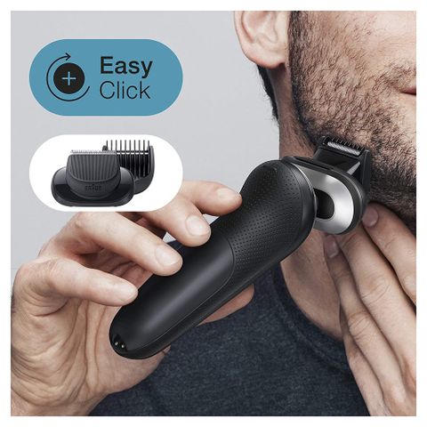 Máy Cạo Râu Braun Series 7 7075CC - Điện, Chống Thấm, Thích Ứng 360 Độ, Thời Gian Sạc 5 Phút, Trung Tâm SmartCare 4in1, Xuất Xứ Đức