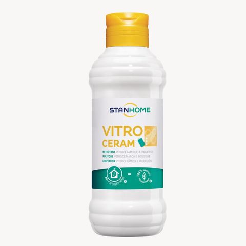 Kem Làm Sạch Bếp Điện Từ & Hồng Ngoại Vitro Ceram 250ml - An Toàn, Chiết Xuất Tự Nhiên, Hiệu Quả Cao