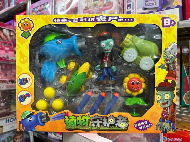 Đồ chơi Plants vs Zombies đại chiến trái cây hoa quả nổi giận 168-7