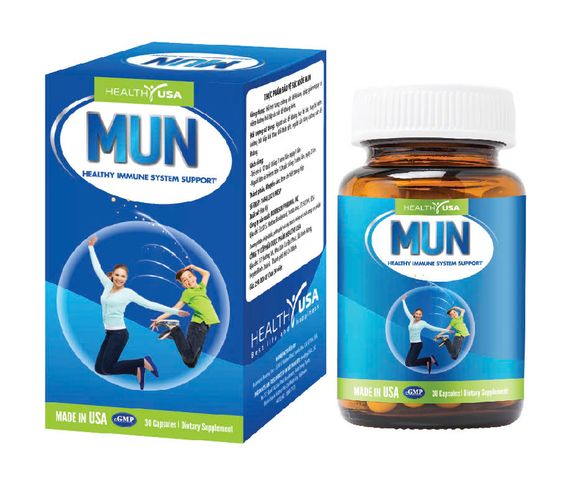 Viên uống tăng cường đề kháng Mun - Nhập khẩu Mỹ