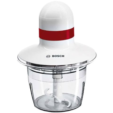 Máy Xay Thịt Bosch MMRP1000 - Thiết Bị Xay Nhuyễn Thực Phẩm Nhỏ Gọn 400W, Dễ Sử Dụng, Lưỡi Dao Sắc Bén, Sản Xuất Slovenia