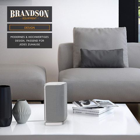Quạt Sưởi Gốm Brandson 1200W - Quạt Sưởi Động Lực, Tiết Kiệm Năng Lượng, An Toàn, Thích Hợp Cho Mọi Mùa Đông