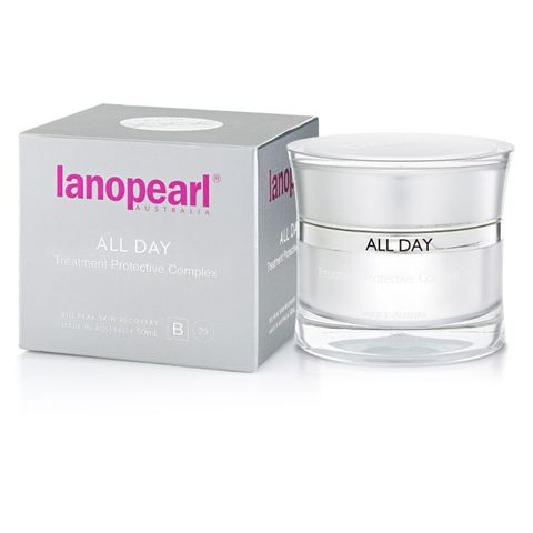 Kem Dưỡng Da Ban Ngày Lanopearl All Day Cream - Bảo Vệ Da, Giảm Nếp Nhăn, Chống Nắng SPF 15, Chiết Xuất Nhau Thai Cừu, Dưỡng Ẩm Đặc Biệt