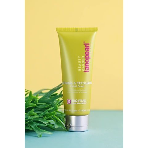 Kem Tẩy Tế Bào Chết Lanopearl 100ml - Exfoliating Facial Scrub Chiết Xuất Thiên Nhiên, Chăm Sóc Da Mịn Màng, Hỗ Trợ Tái Tạo Da Sáng Khỏe
