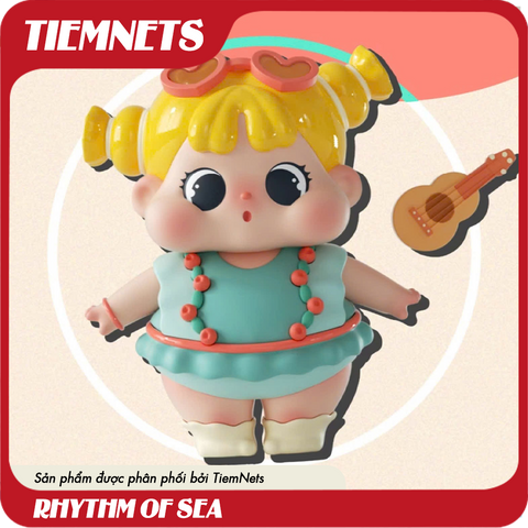 Mô Hình Blind Box Qoqo Be Curious - To Sea With You - Bộ Collecible Chính Hãng CQToys, 10 Nhân Vật Độc Đáo PVC/ABS.