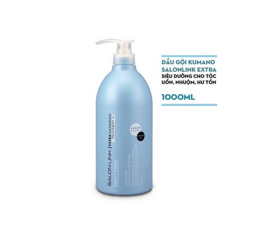 Dầu Gội KUMANO Salonlink Extra Treatment 1000ml - Dưỡng ẩm và Phục hồi Tóc Hư Tổn từ Nhật Bản