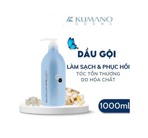 Dầu Gội KUMANO Salonlink Extra Treatment 1000ml - Dưỡng ẩm và Phục hồi Tóc Hư Tổn từ Nhật Bản