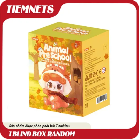 MÔ HÌNH BLIND BOX Q.KID - ANIMAL PRE SCHOOL PLUSH DOLL - CHÍNH HÃNG JOTOYS